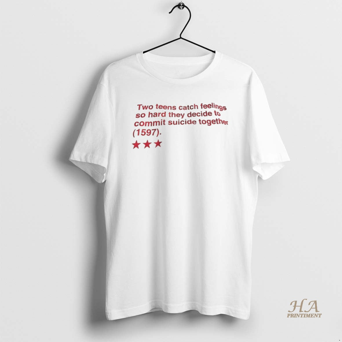 Official Two Teens Catch Feelings So Hard They Decide To Commit Suicide Together 1597 Shirt Hoodie Sweatshirt