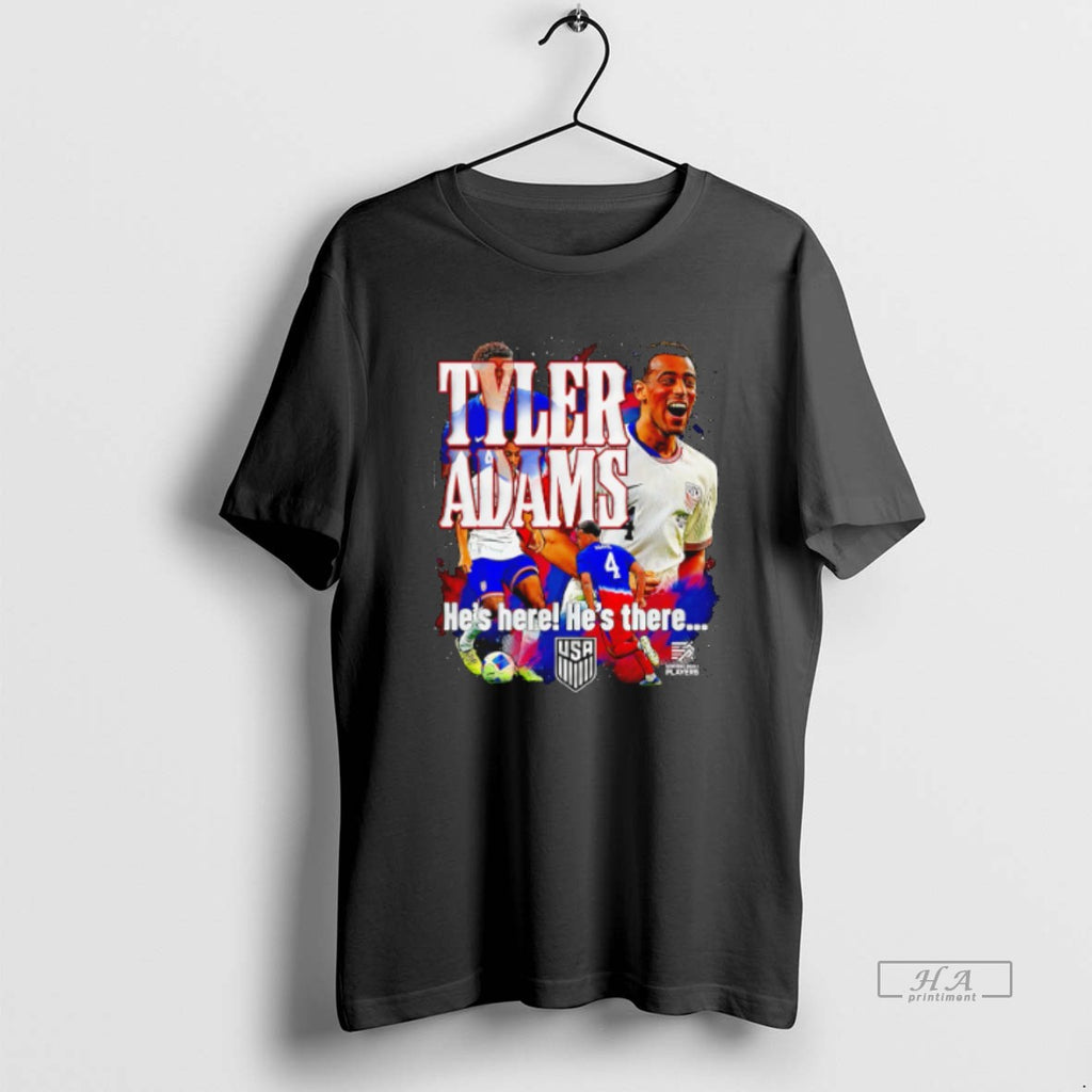 Official Tyler Adams Warning Usmnt Hes Here Hes There Player Collage