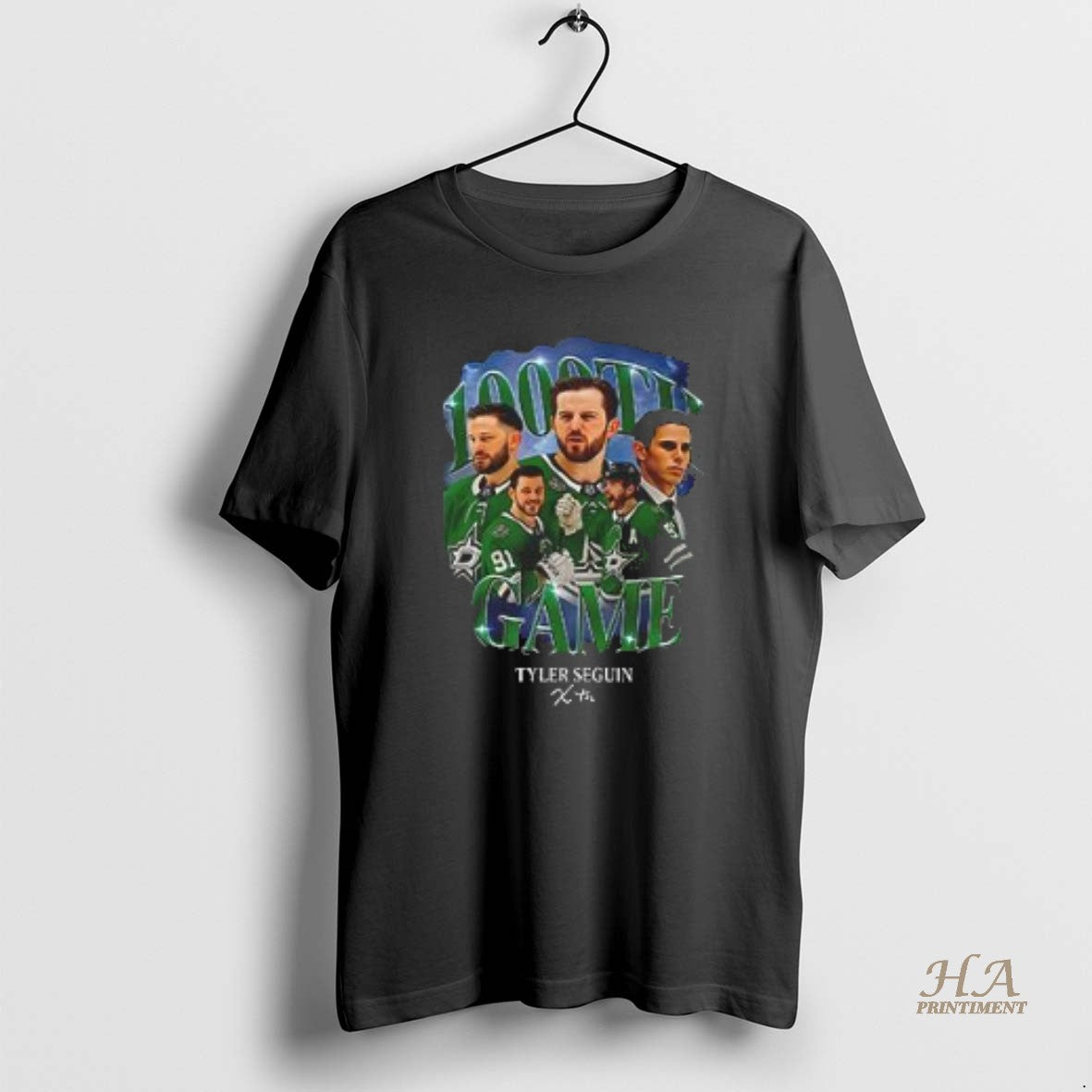 Official Tyler Seguin 1000th Game Dallas Stars Shirt Hoodie Sweatshirt | PurePodTees.com