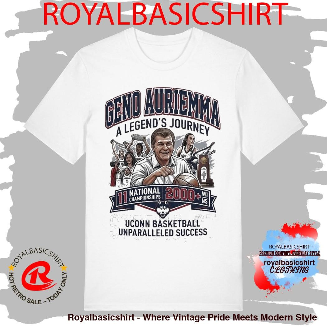 UConn Coach Geno Auriemma Sport Shirt