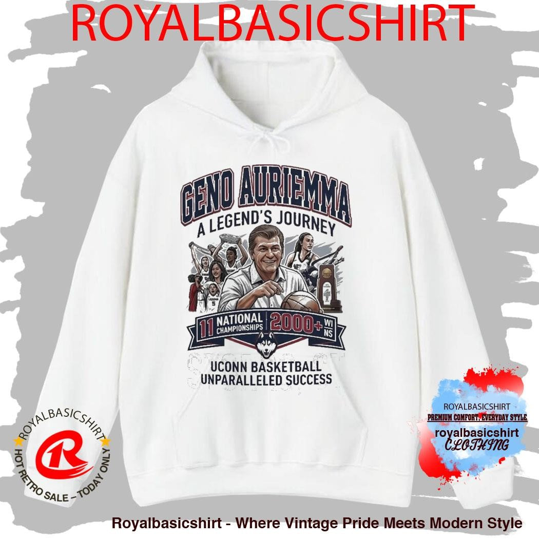 UConn Coach Geno Auriemma Sport Shirt