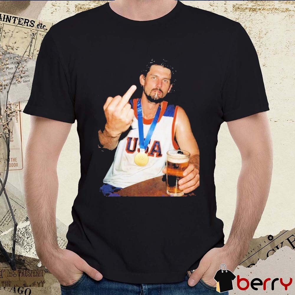 USA Hockey Connor Hellebuyck After Hours Drunk and Smoke Middle Finger t-shirt