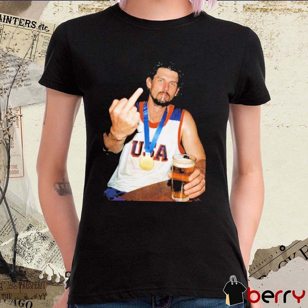 USA Hockey Connor Hellebuyck After Hours Drunk and Smoke Middle Finger t-shirt