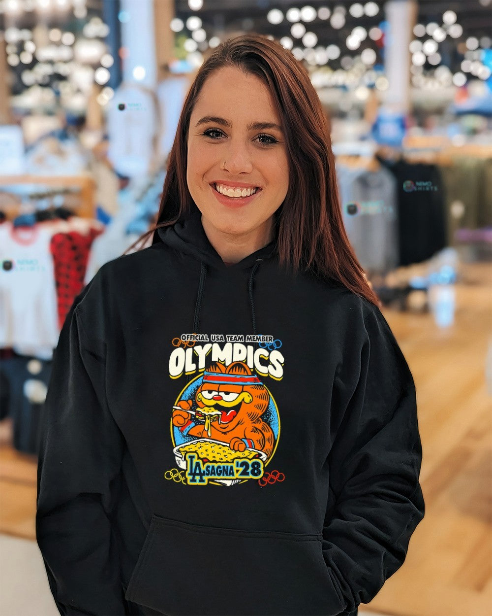 USA team member Olympics LAsagna 28 shirt