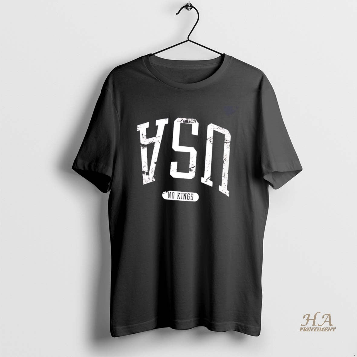 Official Usa Upside Down No Kings Shirt Hoodie Sweatshirt | PurePodTees.com