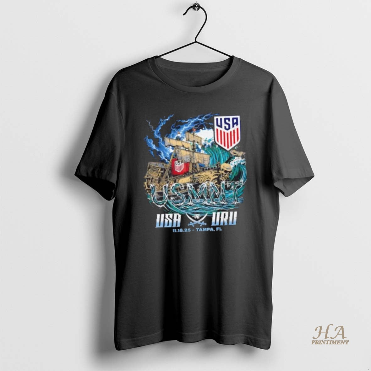 Official Usa Vs Uru 11 18 Shirt Hoodie Sweatshirt | PurePodTees.com