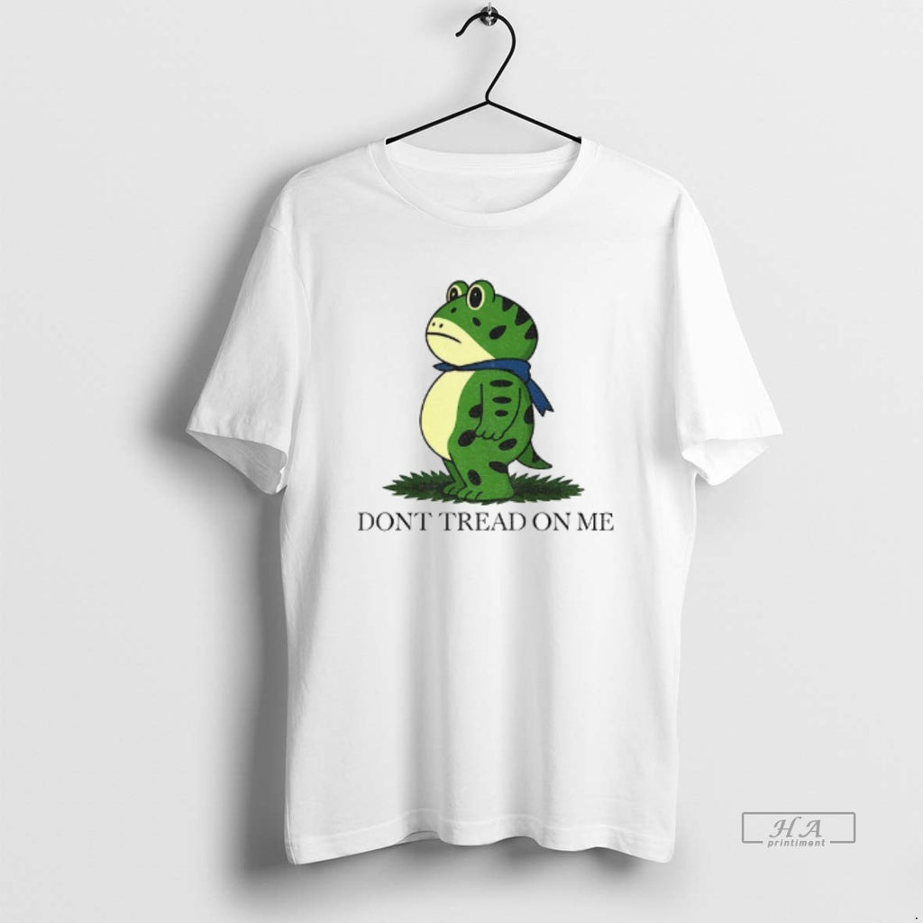 Official Udfiyt0h Portland Frog Dont Tread On Me Funny Protest