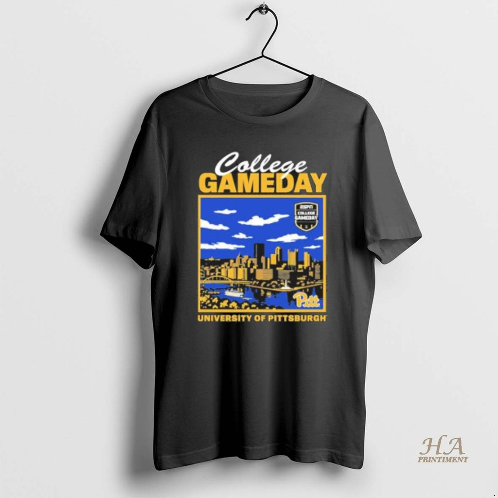 Official University Of Pittsburgh Football 2025 College Gameday Stadium Shirt Hoodie Sweatshirt | PurePodTees.com