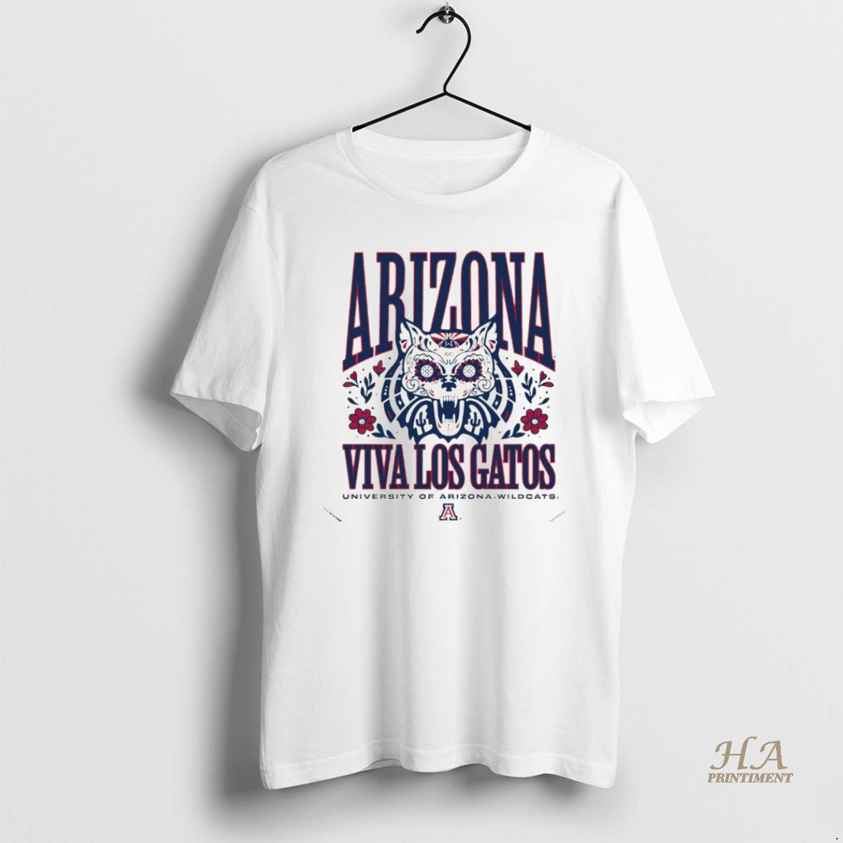 Official University Of Arizona Wildcats Viva Los Gatos Christmas Shirt Hoodie Sweatshirt | PurePodTees.com