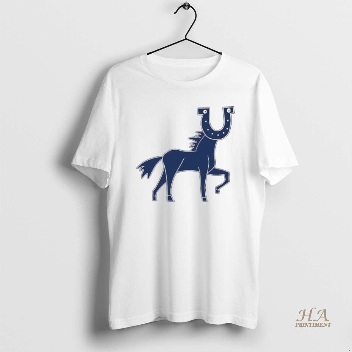 Official Unlucky Horse Shoe Indianapolis Colts Ornaments White Shirt Hoodie Sweatshirt | PurePodTees.com