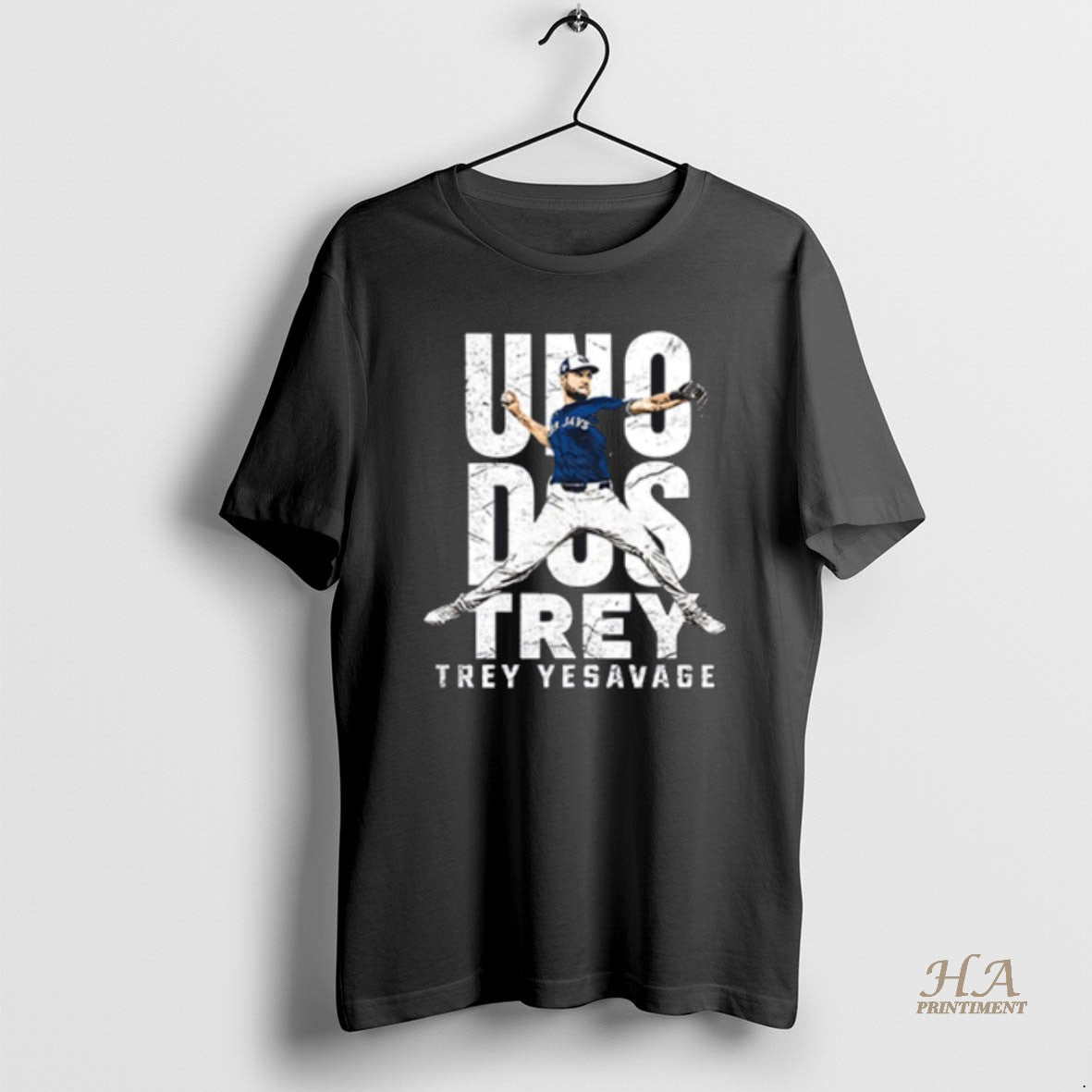 Official Uno Dos Trey Trey Yesavage Shirt Hoodie Sweatshirt | PurePodTees.com