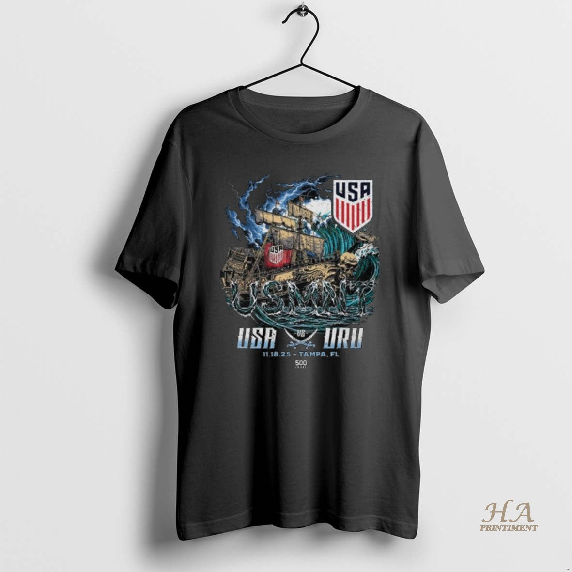 Official Usmnt Vs Shirt Hoodie Sweatshirt | PurePodTees.com