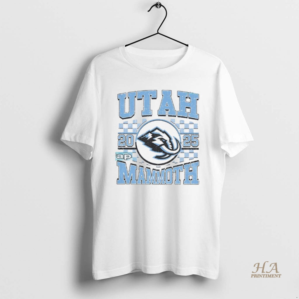 Official Utah Mammoth Nhl Hockey Utah 2025 Logo Shirt Hoodie Sweatshirt | PurePodTees.com