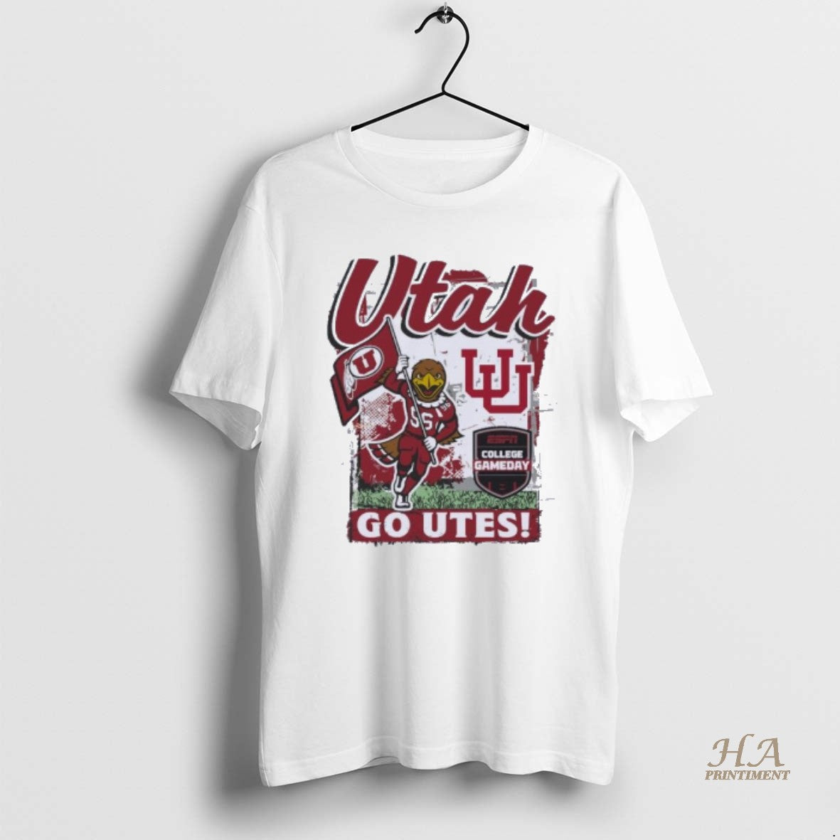 Official Utah Utes 2025 College Gameday Go Utes Mascot Shirt Hoodie Sweatshirt | PurePodTees.com