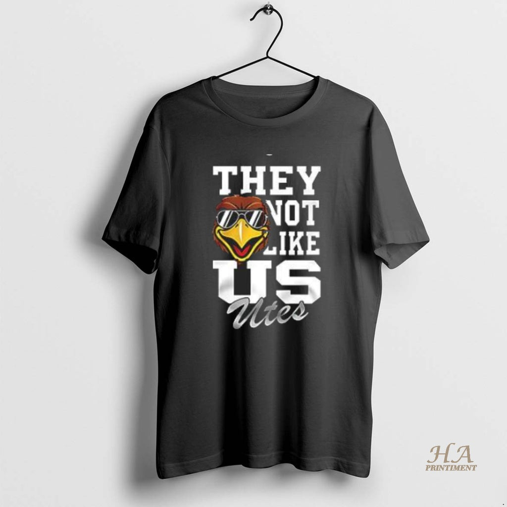 Official Utah Utes 2025 Ncaa They Not Like Us Shirt Hoodie Sweatshirt | PurePodTees.com