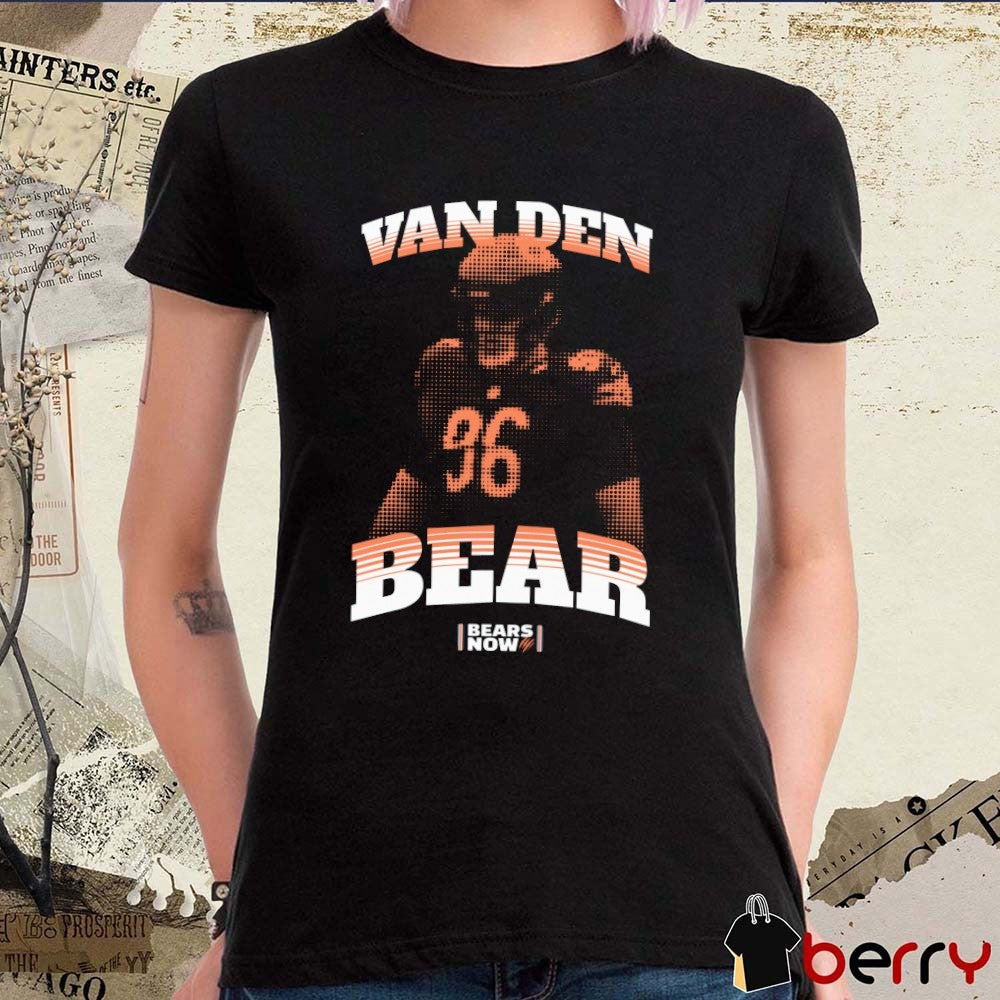 Van Den Bear from Bears Now Football Graphic t-shirt