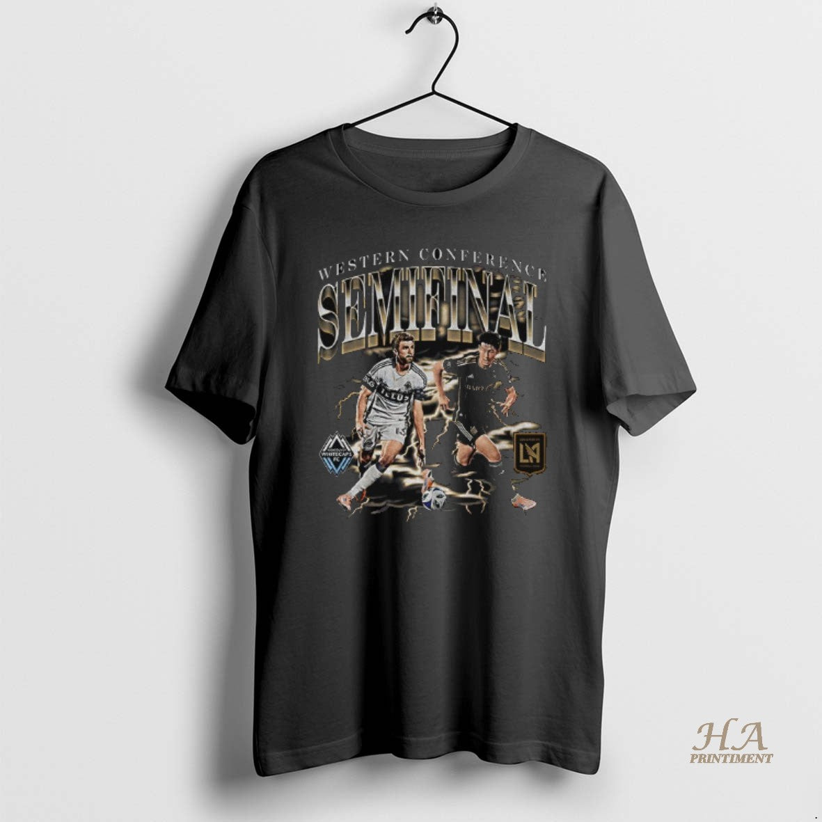 Official Vancouver Whitecaps Fc Vs Los Angeles Fc Western Conference Semifinal Matchup Shirt Hoodie Sweatshirt