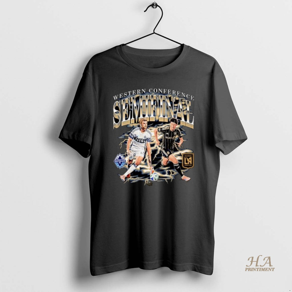 Official Vancouver Whitecaps Fc Vs Lafc 2025 Mls Western Conference Semifinal Matchup Ornaments Shirt Hoodie Sweatshirt