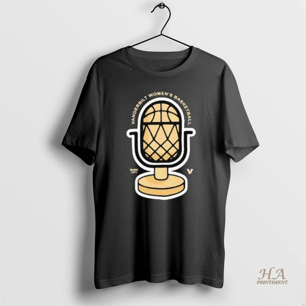 Official Vanderbilt Commodores Womens Basketball 2025 Music City Micro Shirts Hoodie Sweatshirt | PurePodTees.com