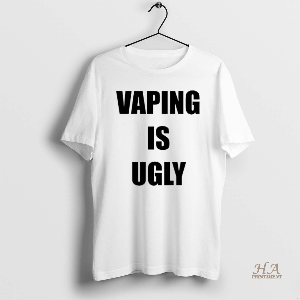 Official Vaping Is Ugly Shirt Hoodie Sweatshirt | PurePodTees.com