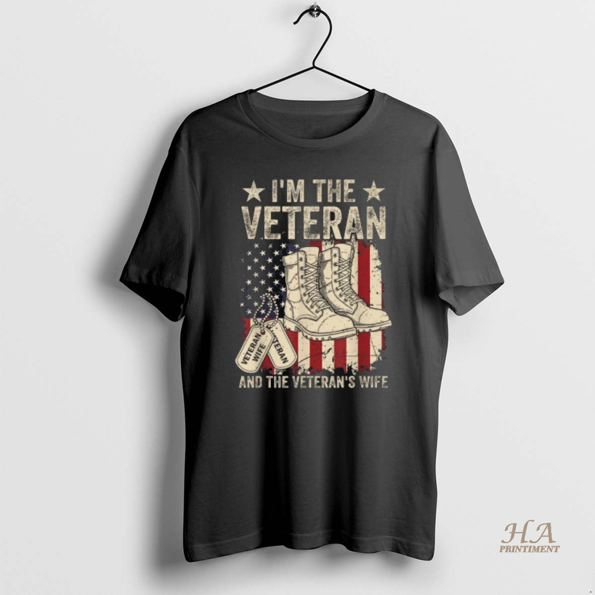 Official Veteran Wife Proud American Veteran Wife Veterans Day Shirt Hoodie Sweatshirt | PurePodTees.com