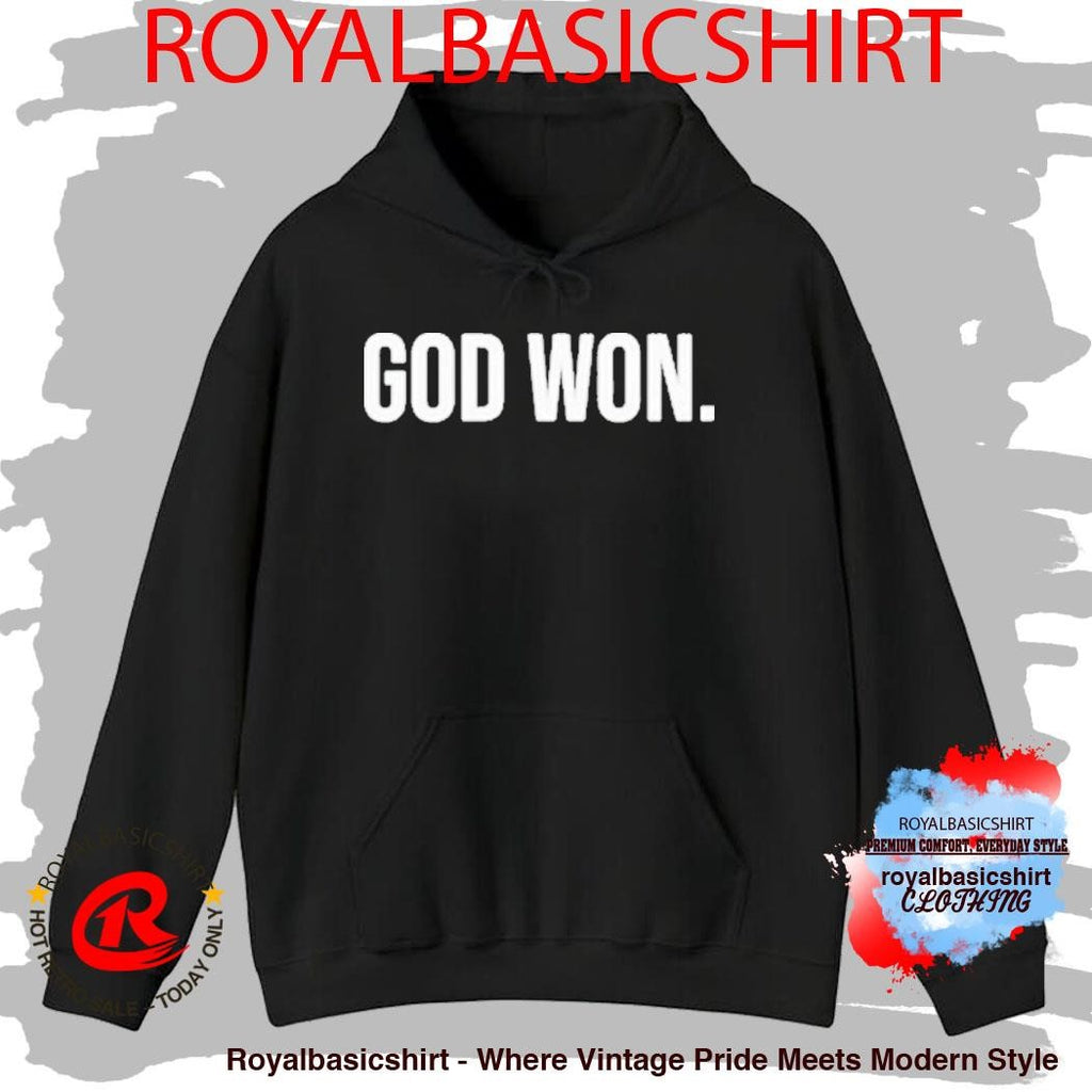 Vitor Belfort Wearing God Won Shirt