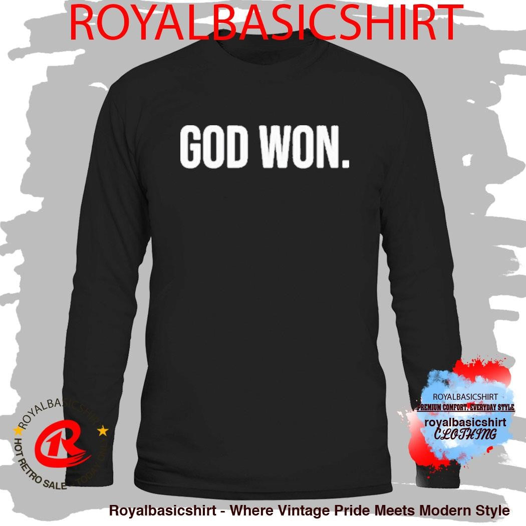 Vitor Belfort Wearing God Won Shirt