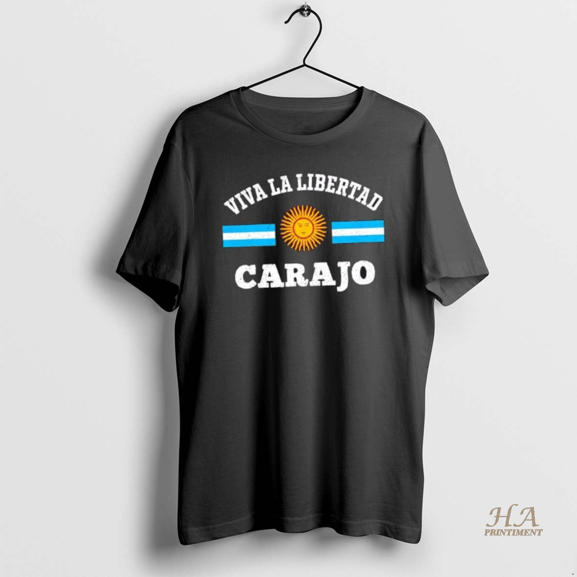 Official Viva La Libertad Carajo Javier Milei Presidente De Argentina Shirt Hoodie Sweatshirt | PurePodTees.com