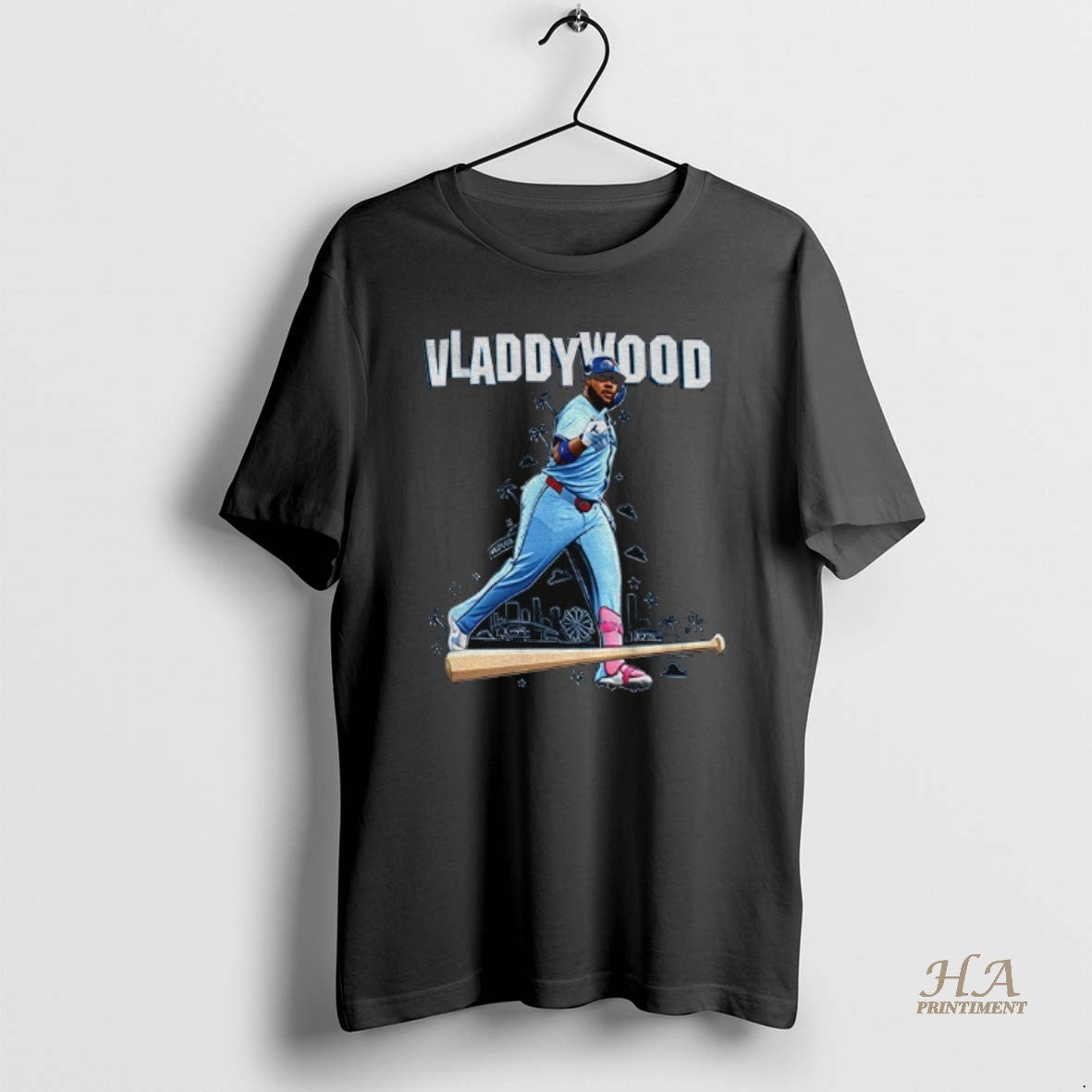 Official Vladimir Guerrero Jr Toronto Blue Jays Baseball Vladdy Wood Mlb 2025 World Series Shirt Hoodie Sweatshirt
