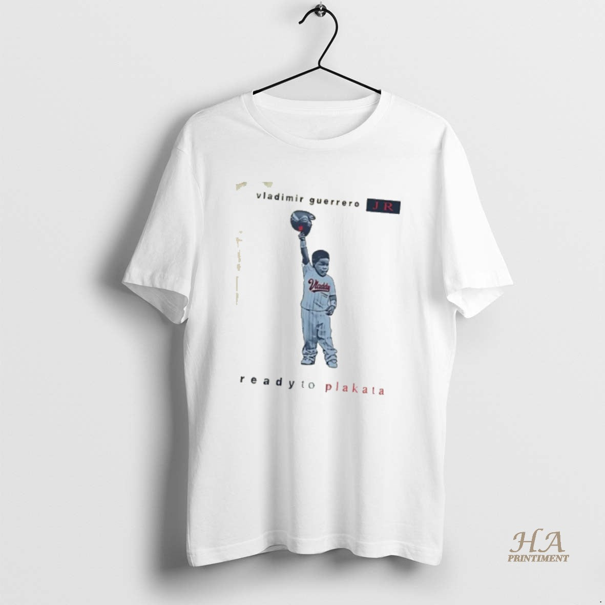 Official Vladimir Guerrero Jr Toronto Blue Jays Ready To Plakata Shirt Hoodie Sweatshirt | PurePodTees.com
