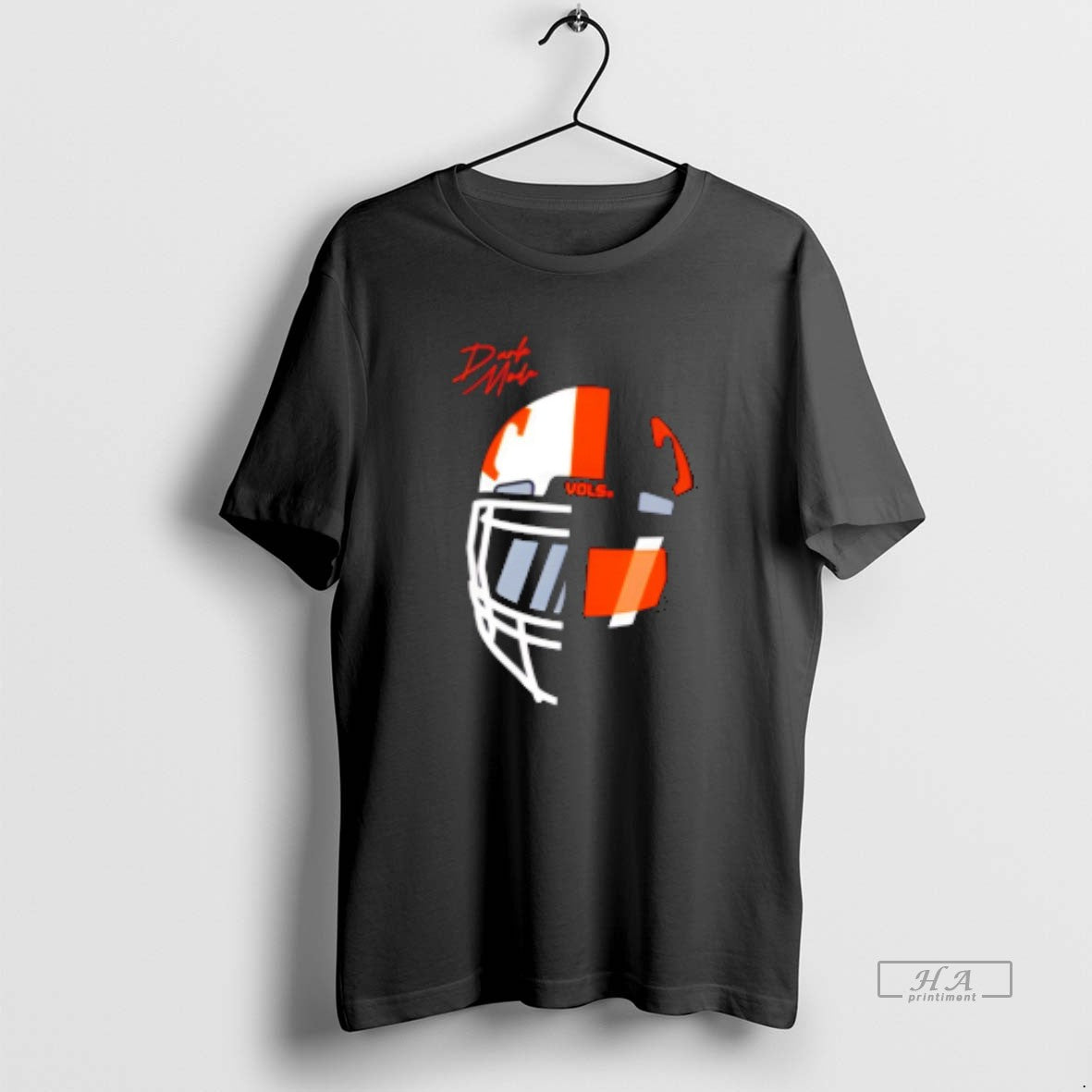 Official Vols Dark Mode Helmet Tennessee Volunteers Football Logo Shirt Hoodie Sweatshirt | PurePodTees.com