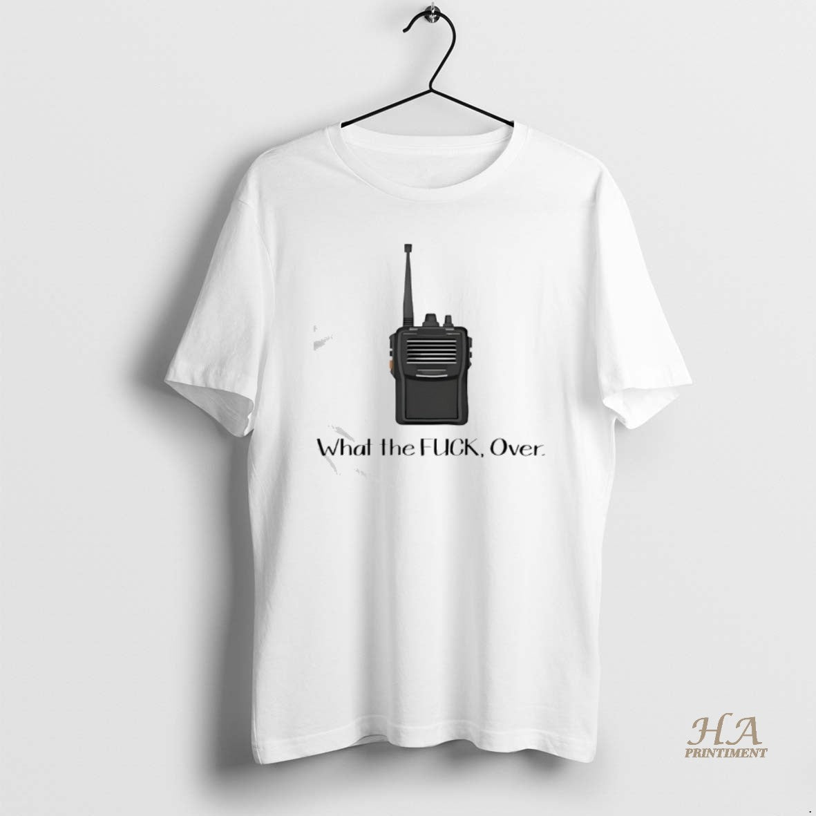 Official Walkie Talkie What The Fuck Over Shirt Hoodie Sweatshirt | PurePodTees.com