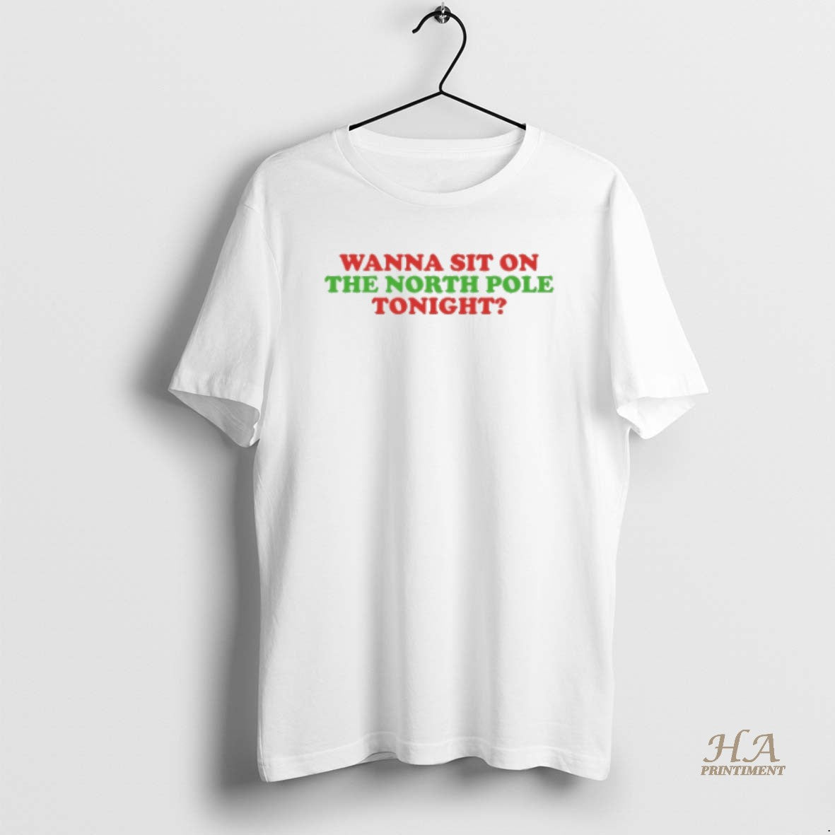 Official Wanna Sit On The North Pole Tonight Shirt Hoodie Sweatshirt | PurePodTees.com