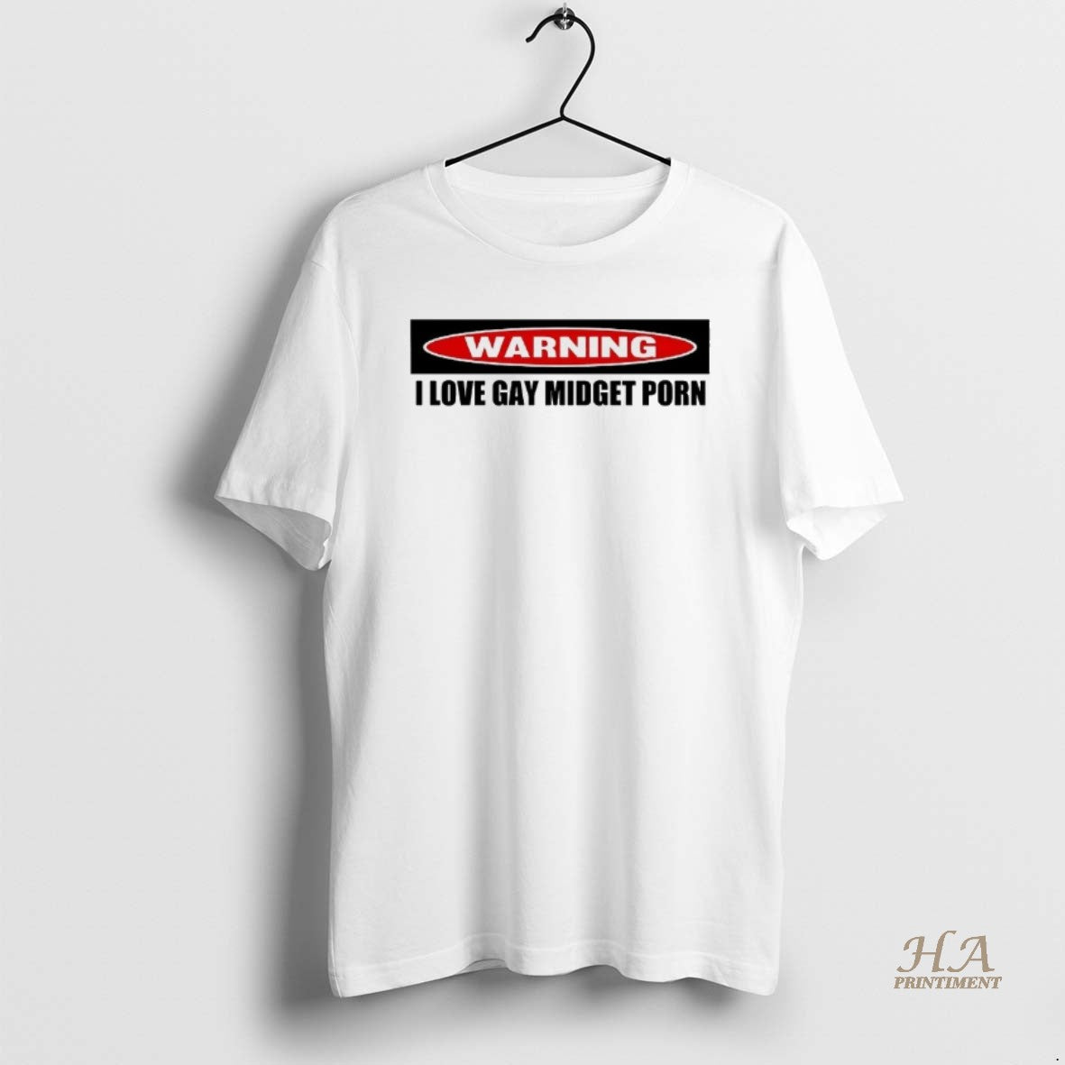 Official Warning I Love Gay Midget Porn Shirt Hoodie Sweatshirt | PurePodTees.com