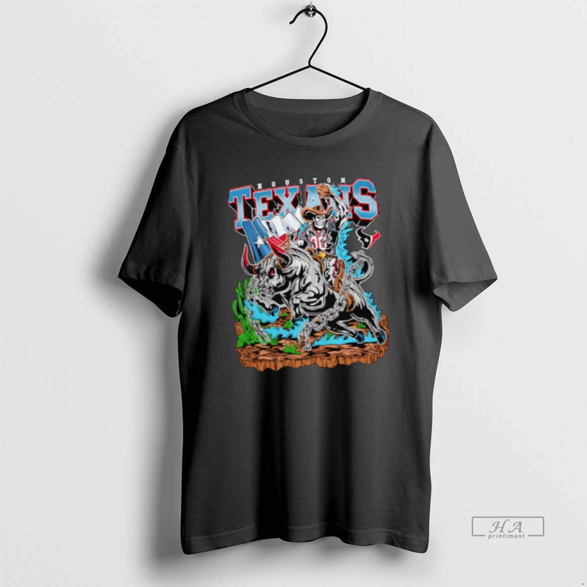 Official Warren Lotas X Houston Texans Wrangler Skeleton Shirt Hoodie Sweatshirt | PurePodTees.com