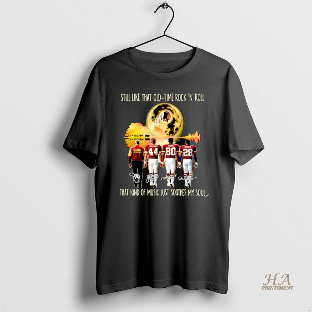 Official Washington Commanders Still Like That Old Time Rock N Roll That Kind Of Music Shirt Hoodie Sweatshirt