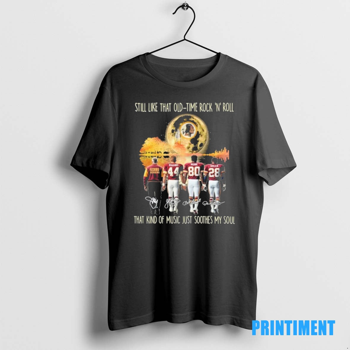 Official Washington Redskins Still Like That Old Time Rock N Roll That Kind Of Music Shirt Hoodie Sweatshirt