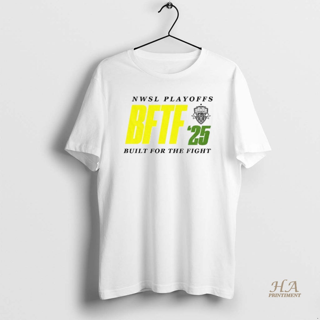 Official Washington Spirit 2025 Playoffs Bftf Built For The Fight Shirt Hoodie Sweatshirt | PurePodTees.com