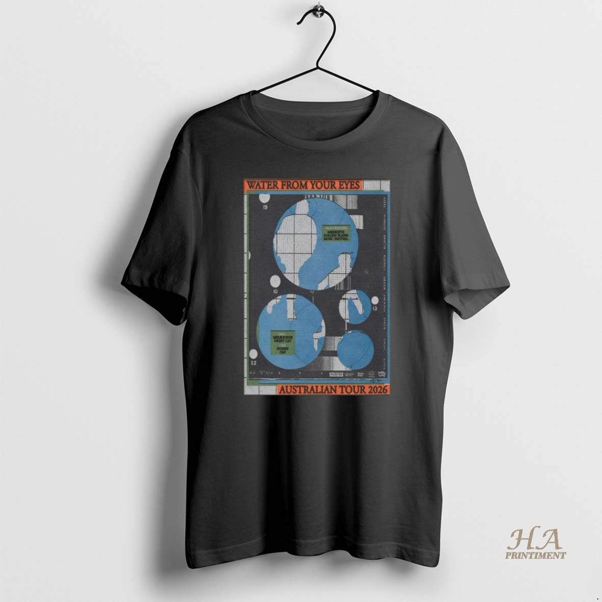 Official Water From Your Eyes Aus 2026 Tour Also Playing Meredith Golden Plains Music Festival Shirt Hoodie Sweatshirt