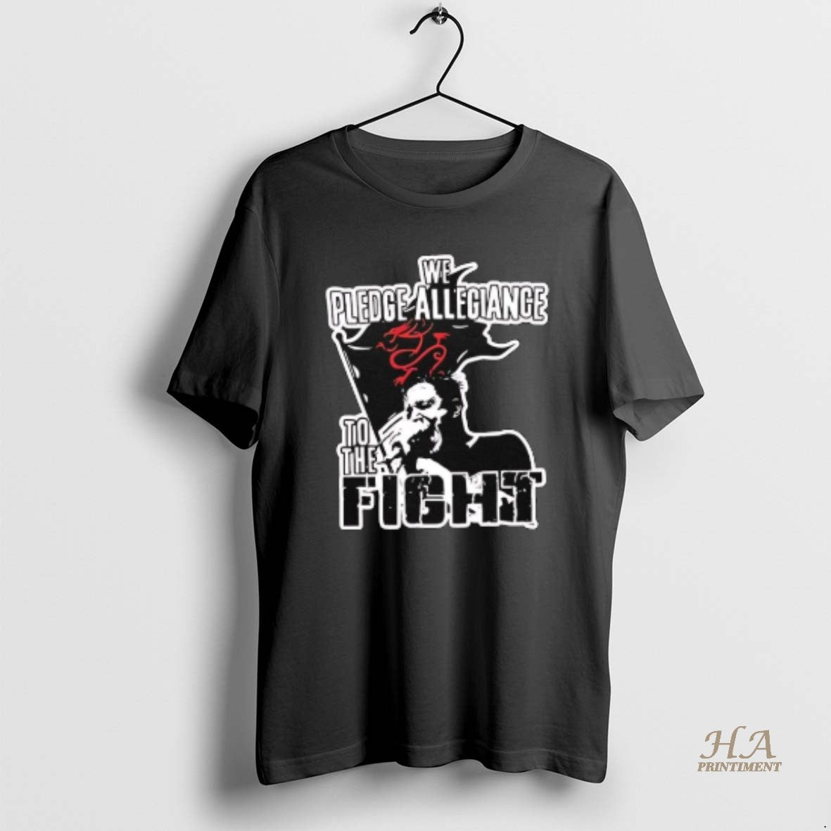 Official We Pledge Allegiance To The Fight Graphic Shirt Hoodie Sweatshirt | PurePodTees.com