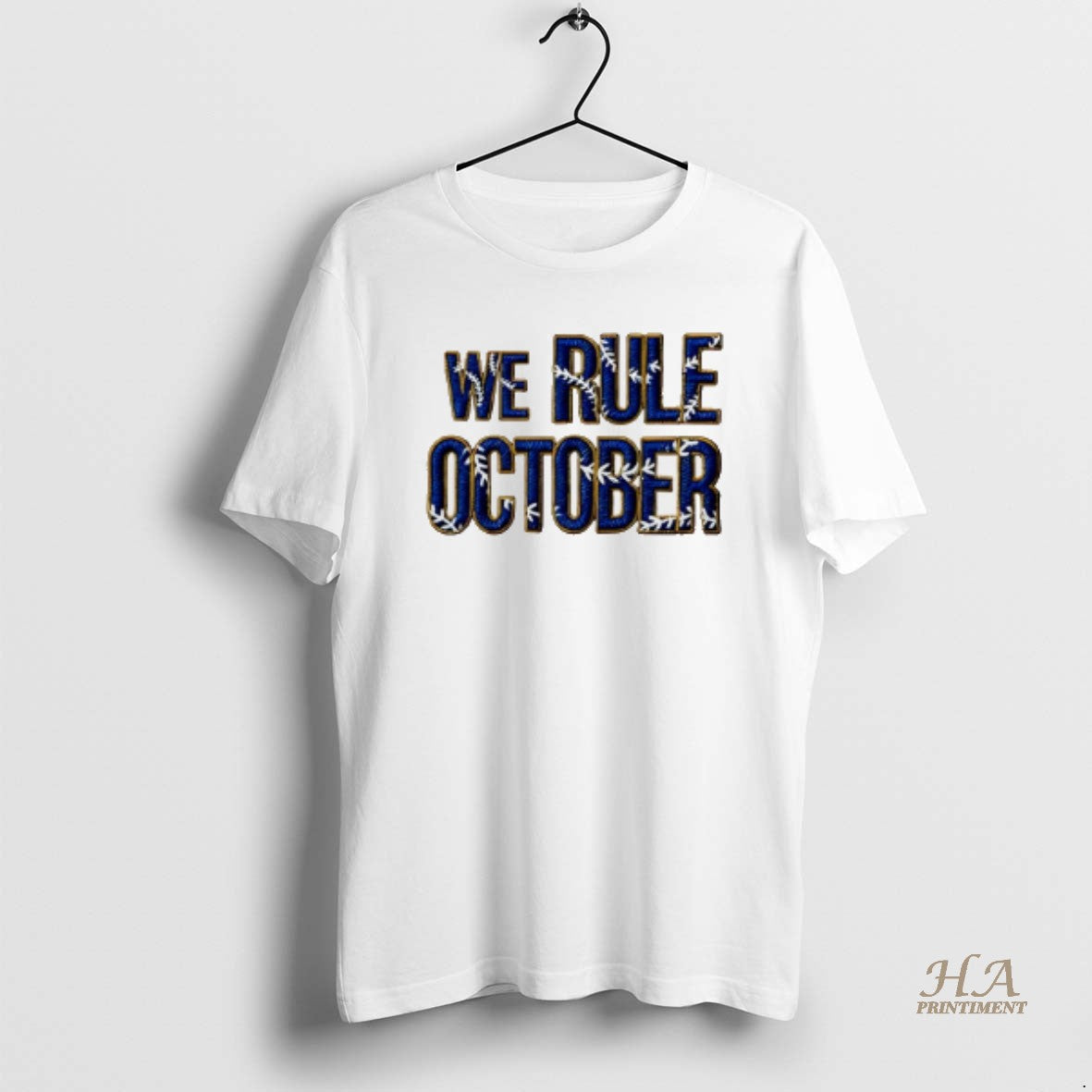 Official We Rule October Los Angeles Dodgers Shirt Hoodie Sweatshirt | PurePodTees.com