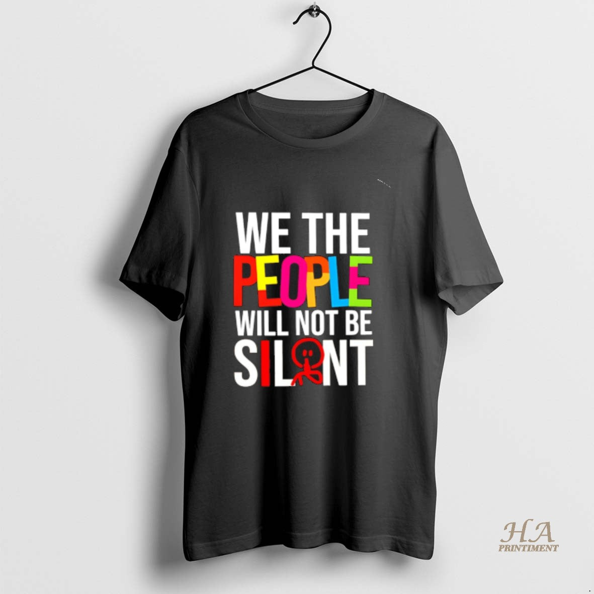 Official We The People Will Not Be Silent Shirt Hoodie Sweatshirt | PurePodTees.com