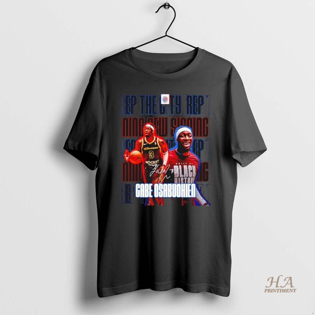Official Welcome To Manchester Gabe Osabuohien Rep The City Shirt Hoodie Sweatshirt | PurePodTees.com