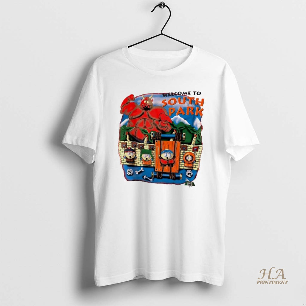 Official Welcome To South Park Cartoon Shirt Hoodie Sweatshirt | PurePodTees.com