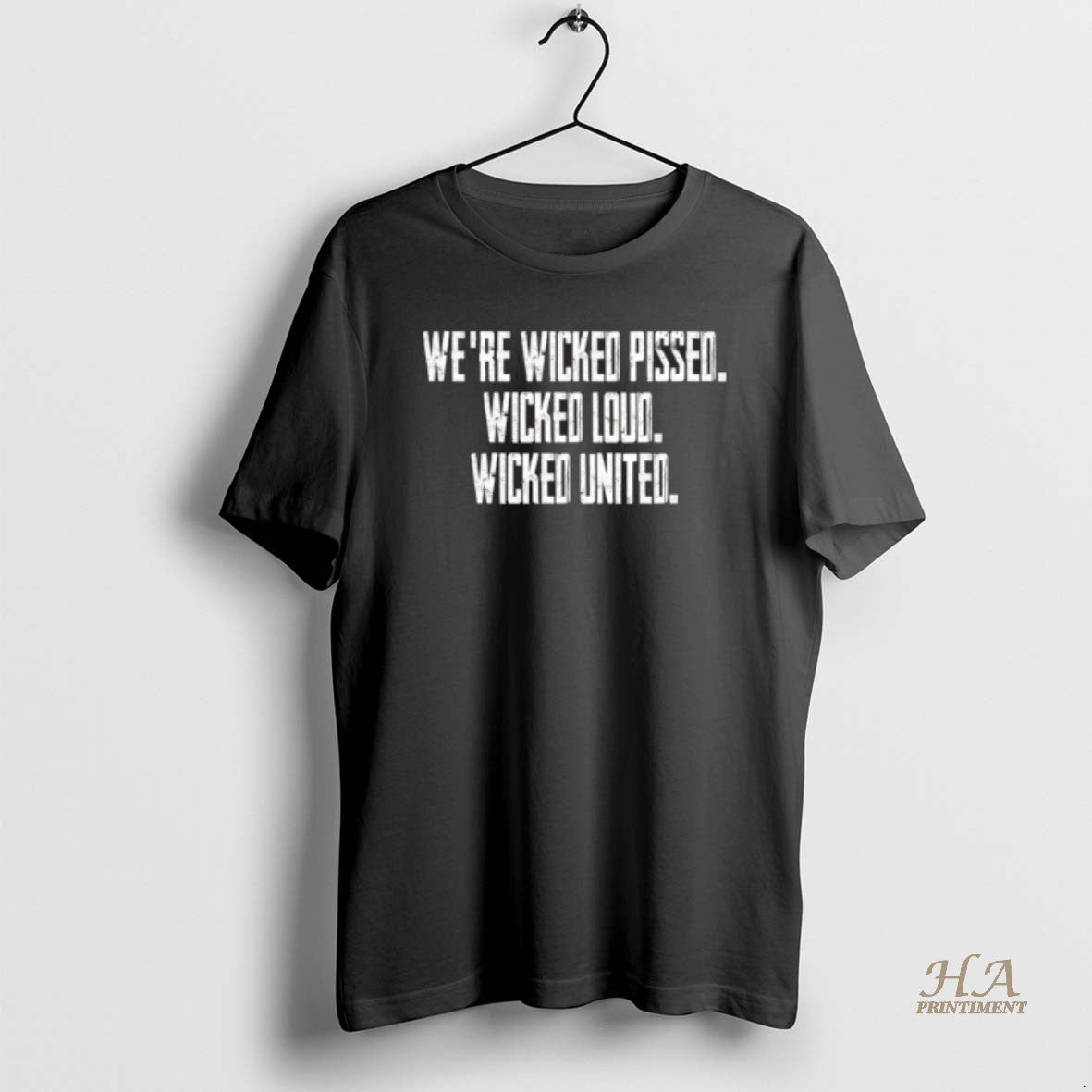Official Were Wicked Pissed Wicked Loud Wicked United Black Men Teemoonley Men Shirt Hoodie Sweatshirt | PurePodTees.com