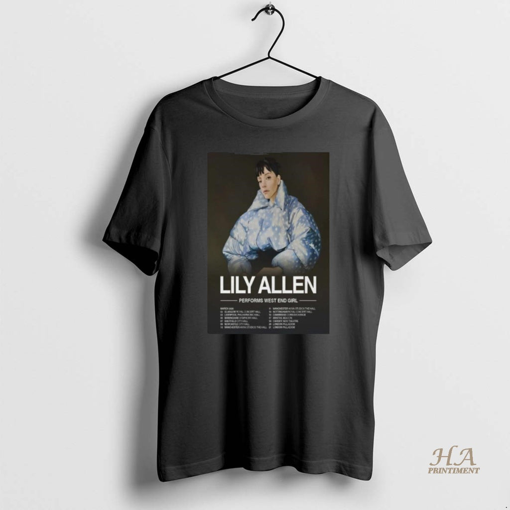 Official West End Girl Tour 2026 Lily Allen Long Sleve Shirt Hoodie Sweatshirt | PurePodTees.com