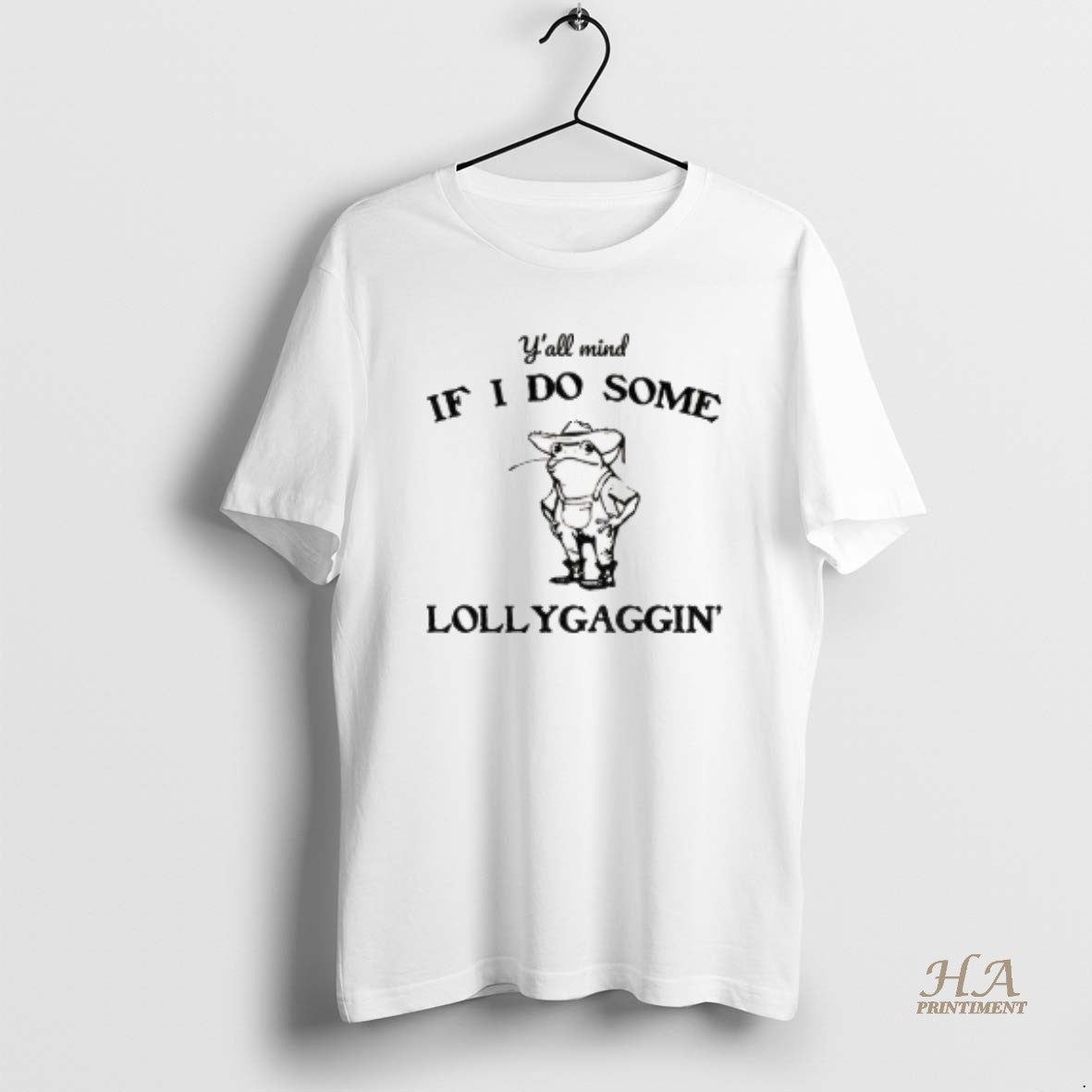 Official Western Frog Yall Mind If I Do Some Lollygaggin Shirt Hoodie Sweatshirt | PurePodTees.com