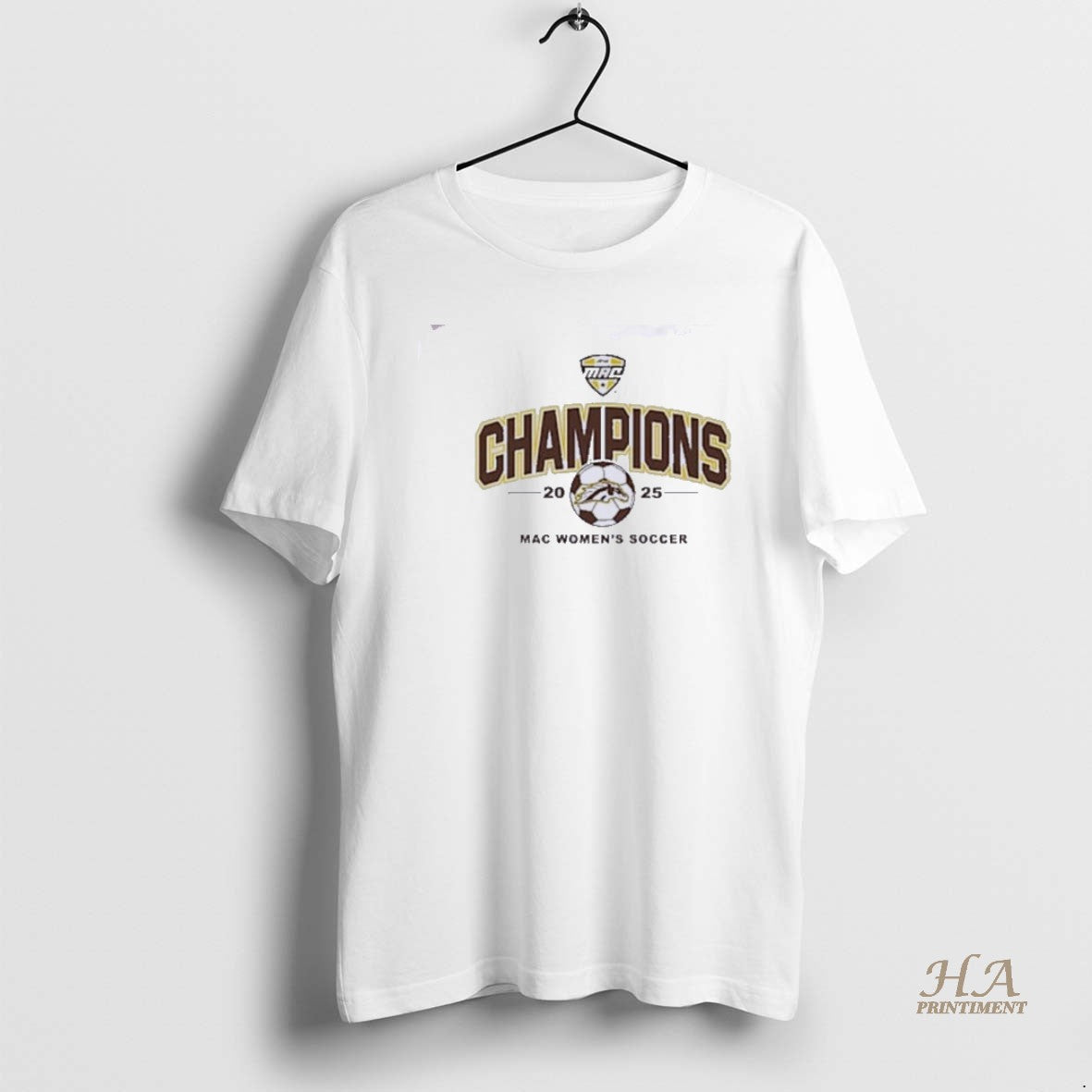 Official Western Michigan Womens Soccer 2025 Mac Champions Shirt Hoodie Sweatshirt | PurePodTees.com