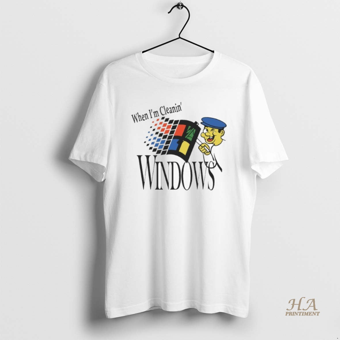 Official When Im Cleanin Windows Shirt Hoodie Sweatshirt | PurePodTees.com