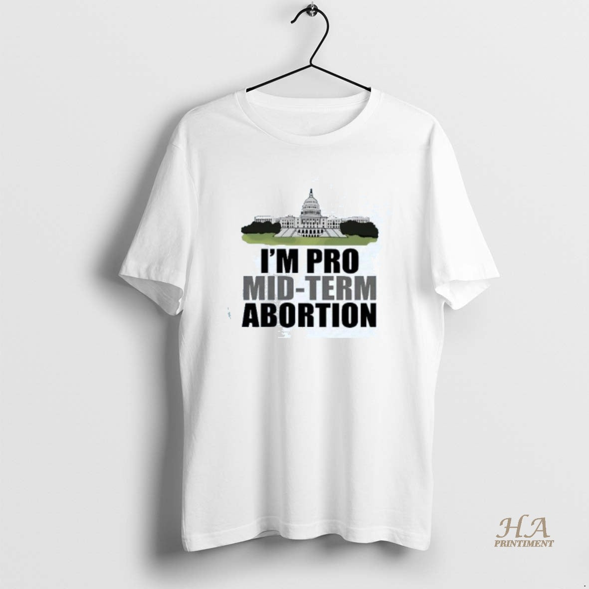 Official White House Im Pro Mid Term Abortion Shirt Hoodie Sweatshirt | PurePodTees.com